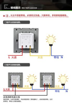 led声光控开关火线零线接法？声光控照明开关设计