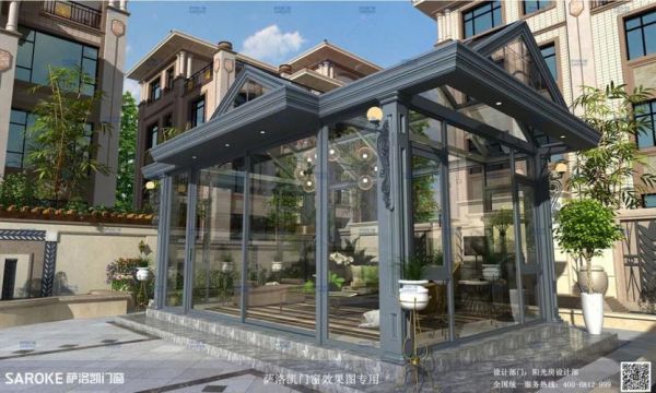 楼顶简易阳光房怎么建便宜？屋顶玻璃房设计效果图