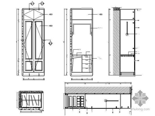 柜子剖面图怎么看？衣柜平面设计图怎么看