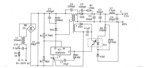 5v 12v开关电源原理？12v开关电源原理图设计