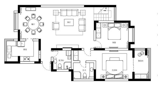 200平米的户型用多大的燃煤锅炉才够用？200平房子户型设计