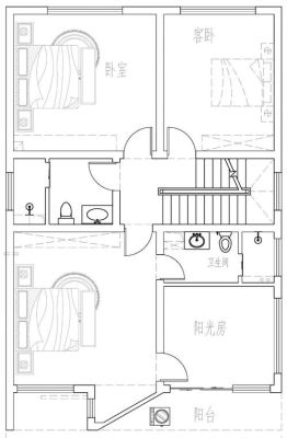 3b房屋设计说明？9x14房屋设计图