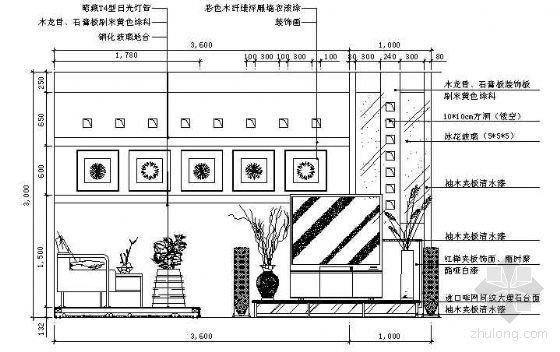 CAD室内立面图的墙要不要画？autocad室内设计立面图