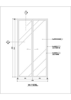 一米三宽适合做单扇还是双扇推拉门？单扇门高3米怎么设计