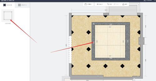 酷家乐怎么导入自己的瓷砖拼花？地砖拼花效果图 设计图