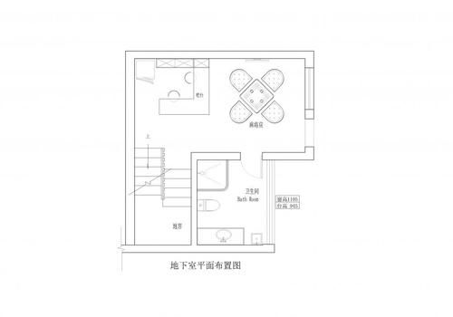 地下室入口在卧室怎么设计？复式地下室设计平面图