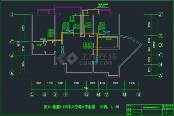 怎样看空调图纸？怎样才能看得懂房子平面设计图