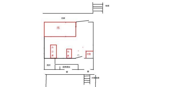 单间出租房怎么布置?房间比较暗，基本没光线，平常时也煮饭？出租屋布局设计