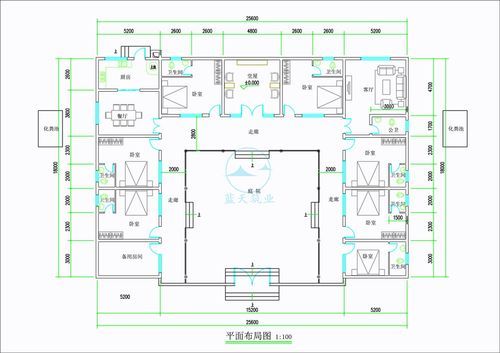 四合院进深？传统四合院平面设计