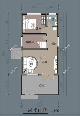 农村自建住宅，宽6.6米，长12米，如何设计户型？12 6农村别墅设计图