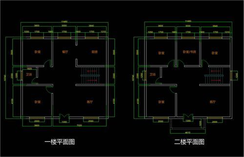 两层小楼上下设计可否不一样？小二楼内格局设计图