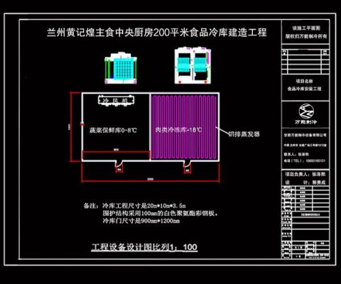 二百平方平房怎样改冷库？二百平米的平房设计图