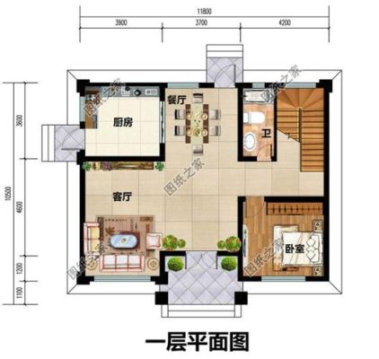 密口三间是怎样的房屋设计？三间平房自建房设计图