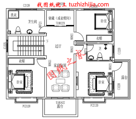 轻钢100平米造价三楼可以建吗？一百平方三层楼房设计图