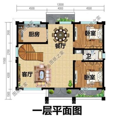 农村建别墅，150平方二层大约需要多少钱？150平米二层平面设计