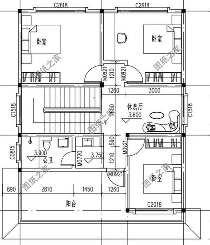 12寛15深的农村房子怎么设计好？5 15的建房设计图纸