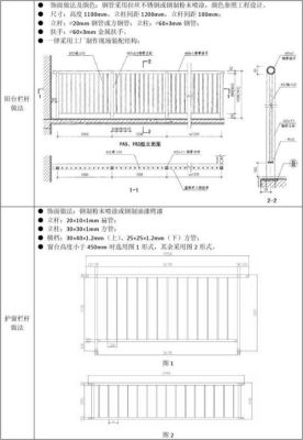 建筑强制性条文室外栏杆高度要求多高？室外栅栏设计规范