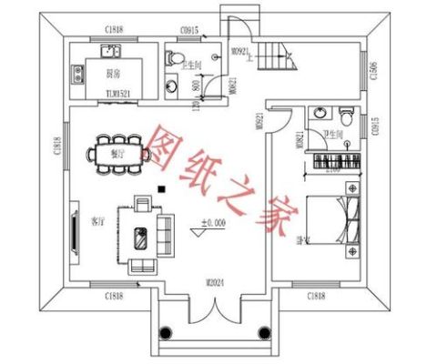 农村盖房70平方小不小面积？70个方自建房平面设计图