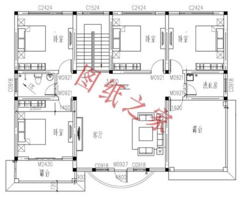 农村六间房子一层多少平方？农村一层六间别墅设计