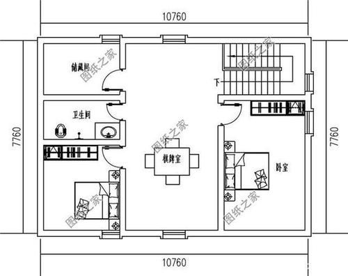 怎么建10W左右的农村小别墅（90平、一层半）有图更好？农村简单别墅平面设计图一层半