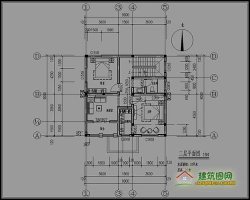 70平方三层框架农村自建房造价估计多少左右？70平方装修图纸设计图