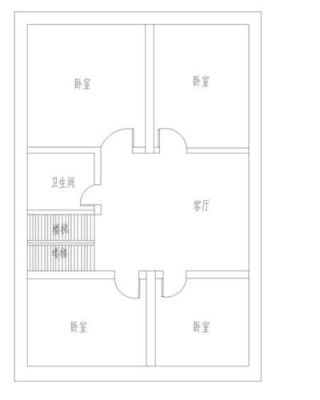 求一份房屋设计图，农村四房二厅二卫带楼梯长和宽在12米内，面和140左右？农村盖2层设计图