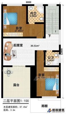 农村别墅60平方米设计图纸及效果图大全？农村别墅2间设计图纸