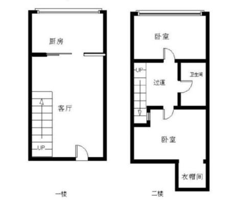 70平米的复式楼有多大？70平方米农村房设计图纸