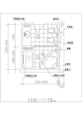 卫生间地沟做法？大卫生间设计图纸