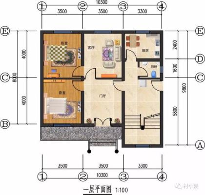 10x8米现代最佳户型？现代农村房屋户型设计应是哪样