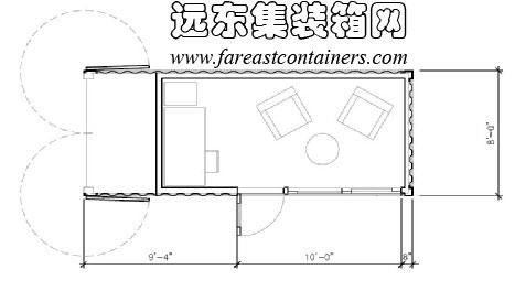 集装箱房怎么选？一个集装箱设计图纸