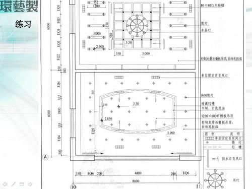 栅栏顶怎么吊顶？创意顶棚设计平面图