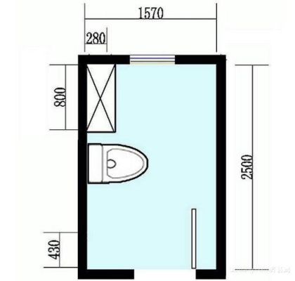 卫生间最小尺寸？小卫生间设计说明