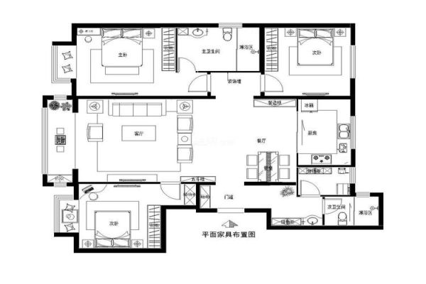 130平方的电梯房小吗？130平米楼房设计