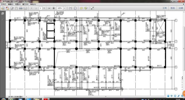 广联达办公大厦建筑工程图的一层平面图的建筑面积怎么算？办公区平面图设计