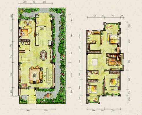 排屋、别墅的面积怎么算？排屋图片设计图