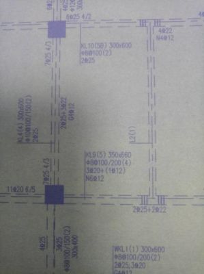 建筑图纸中KL9(3)表示什么意思？9*9设计图纸