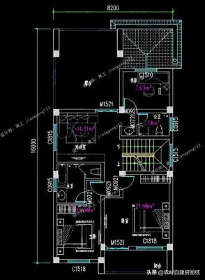 4.8米乘14米自建房？农村住房四间三层设计