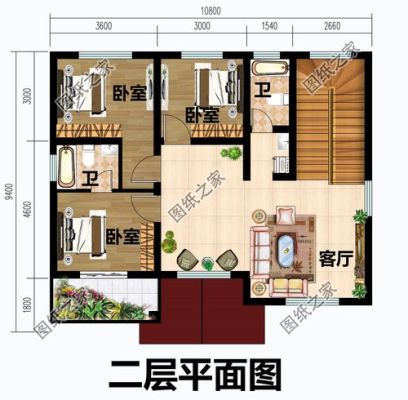 农村房屋90平方左右2层怎样设计比较好？占地90两层楼房设计图