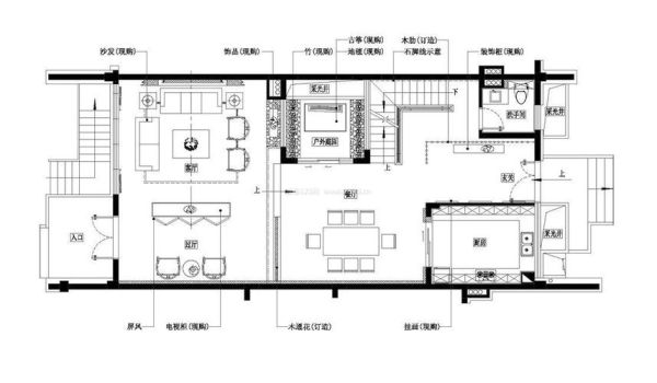 画房子别墅简单又好看？（长方形  别墅 内部设计）