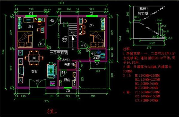 200平米一层的楼房每层配置多少灭火器？（农村200平方一层设计图）