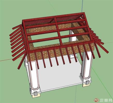 长方形的亭子制作方法？（单层长方形的农村房设计图）