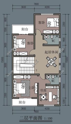 面宽7.88米，深24米的自建房，东西都有邻居，该怎么设计？（自建房 房屋设计图）