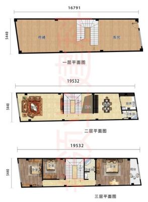 宽5米长20米的房子怎么设计建造？（长方形 别墅 内部设计效果图大全集）