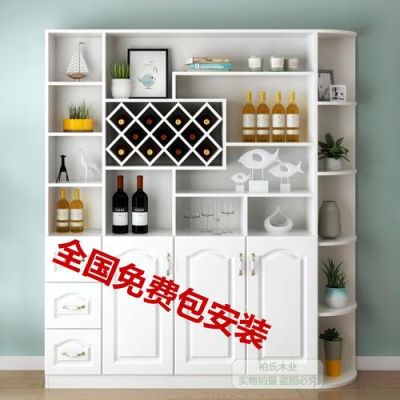 组合酒柜怎么安装（隔墙酒柜装修设计）