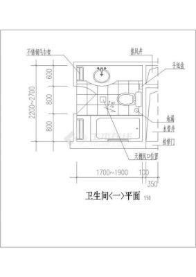 卫生间下水图纸怎么看？（商场洗手间设计图纸）