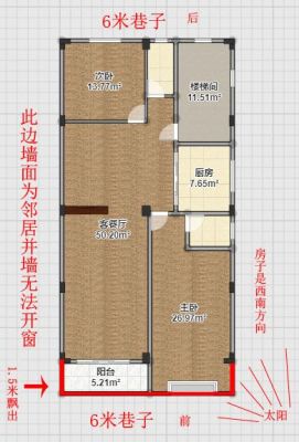 你好，想盖一层16米长，8米宽的房子怎样设计？（长户型房子设计）