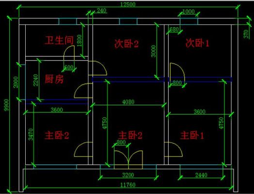 一般房屋施工图分为哪三大类？（平房室内设计图纸）