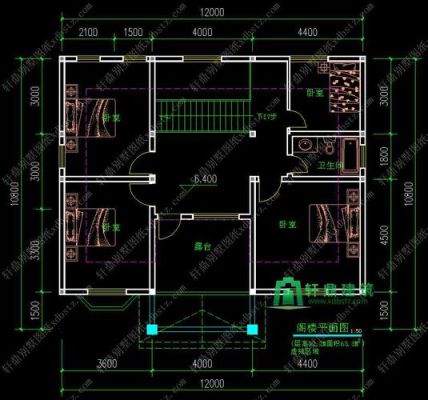 求农村二层楼房建房图纸12X8米？（简单农村二层房屋设计图纸）