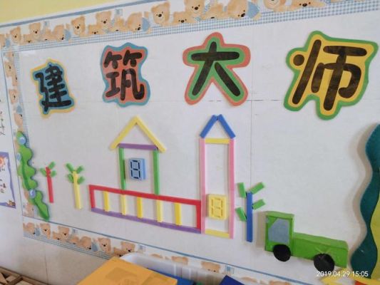 幼儿园建构区的墙面装饰应重点突出哪些功能？（幼儿园墙壁布置设计图片大全）